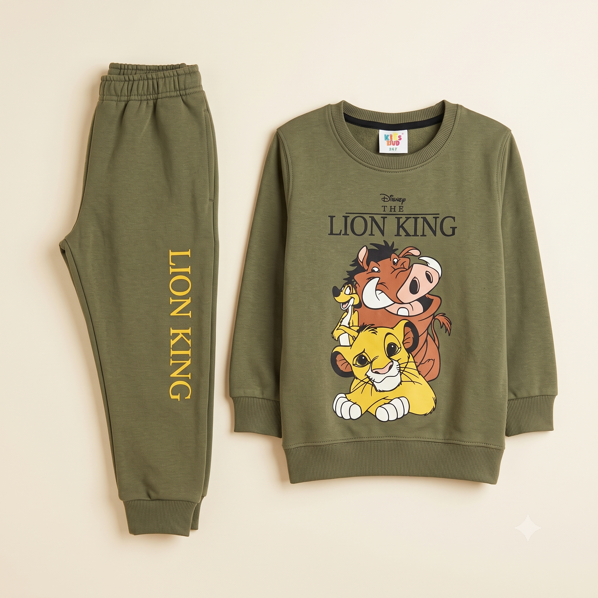 Unisex lion king trouser shirt