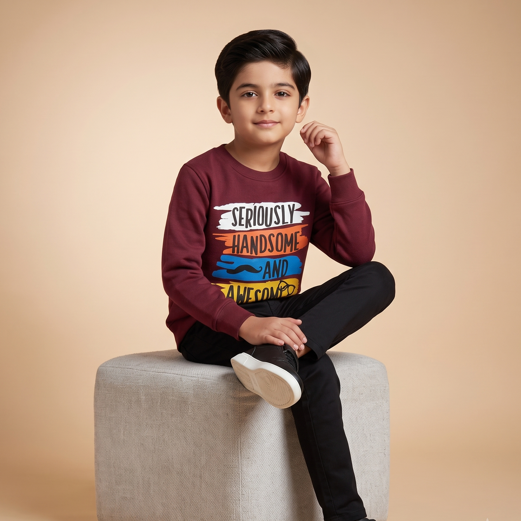 Boys Printed Sweatshirt