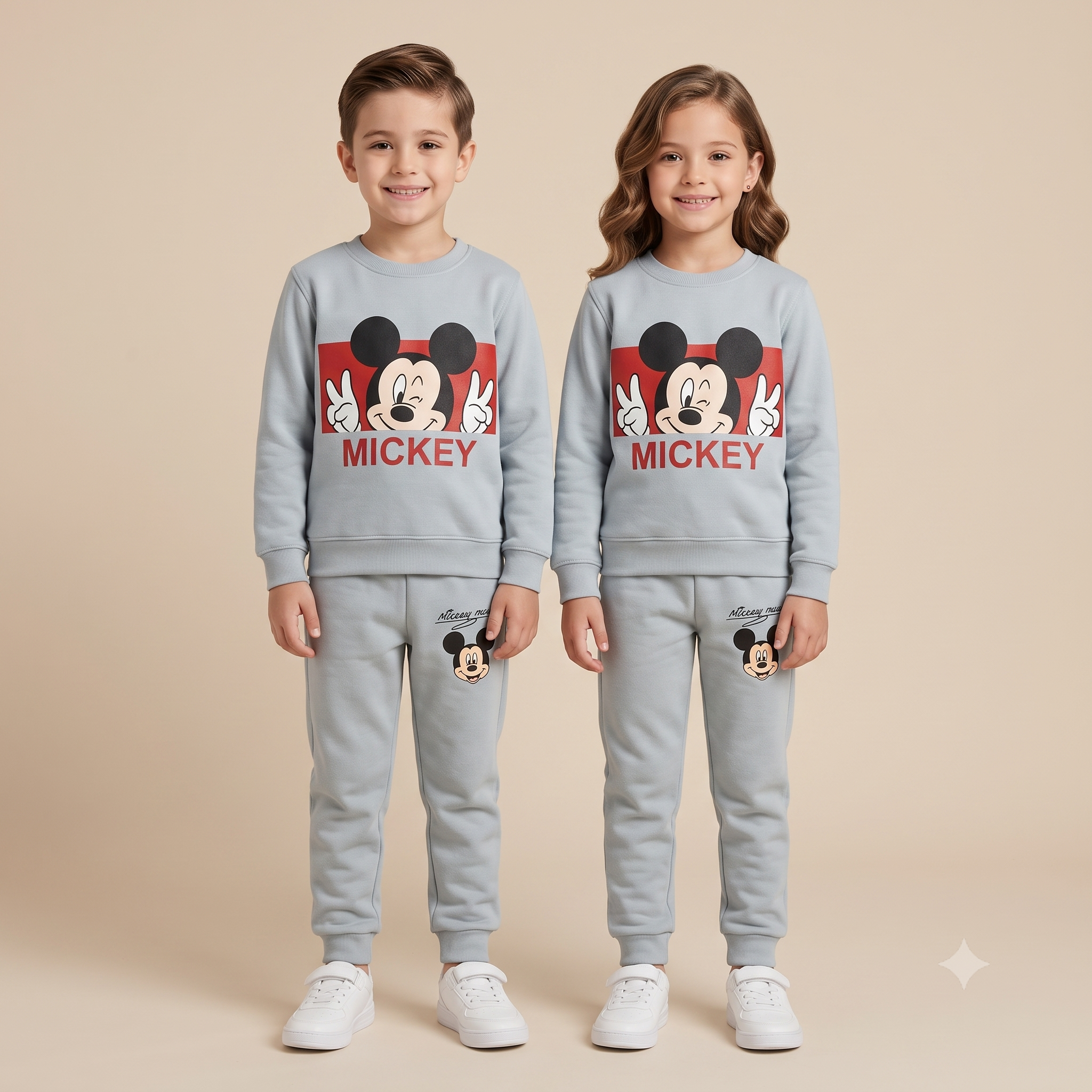 Unisex Mickey mouse trouser shirt