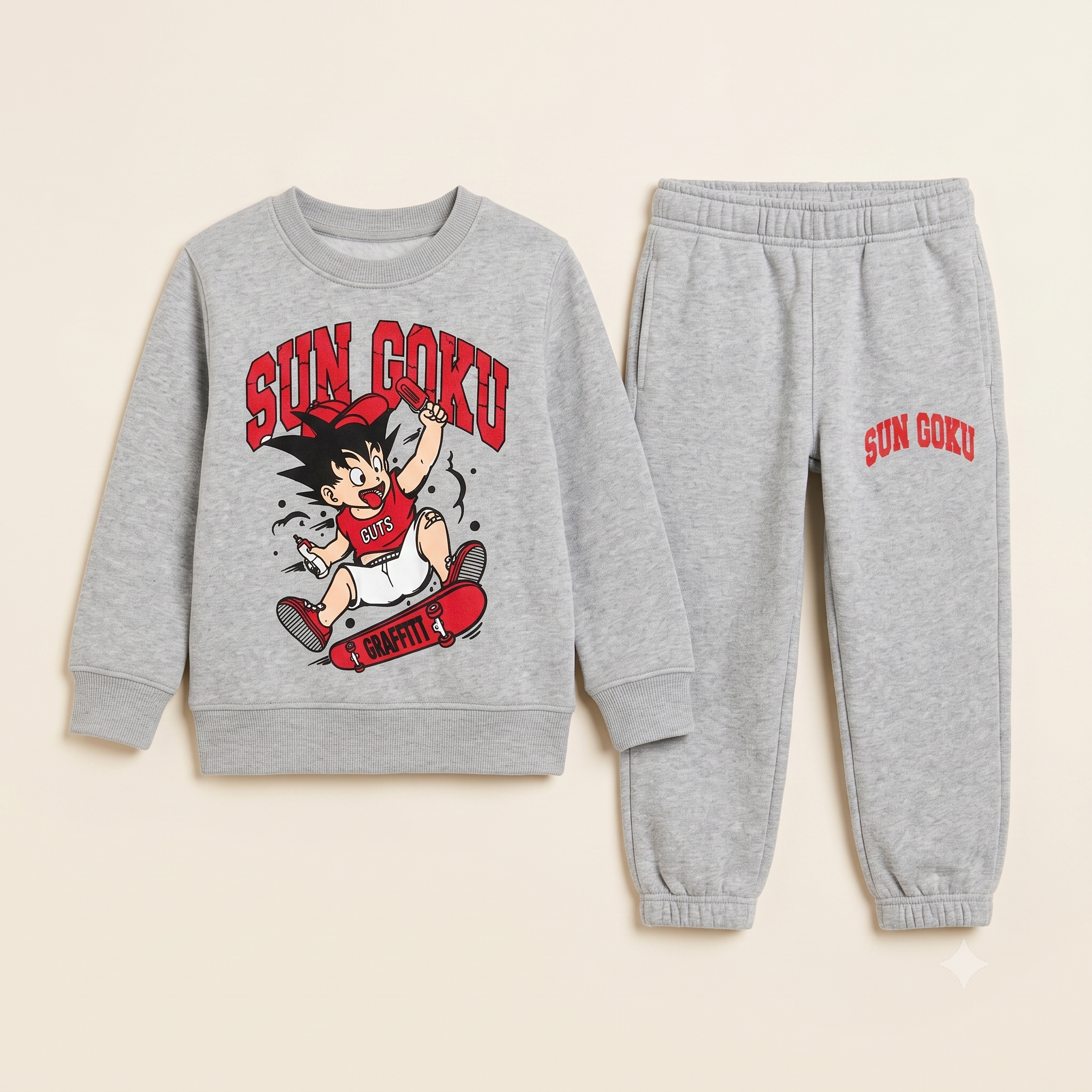 Printed Goku Trouser shirt