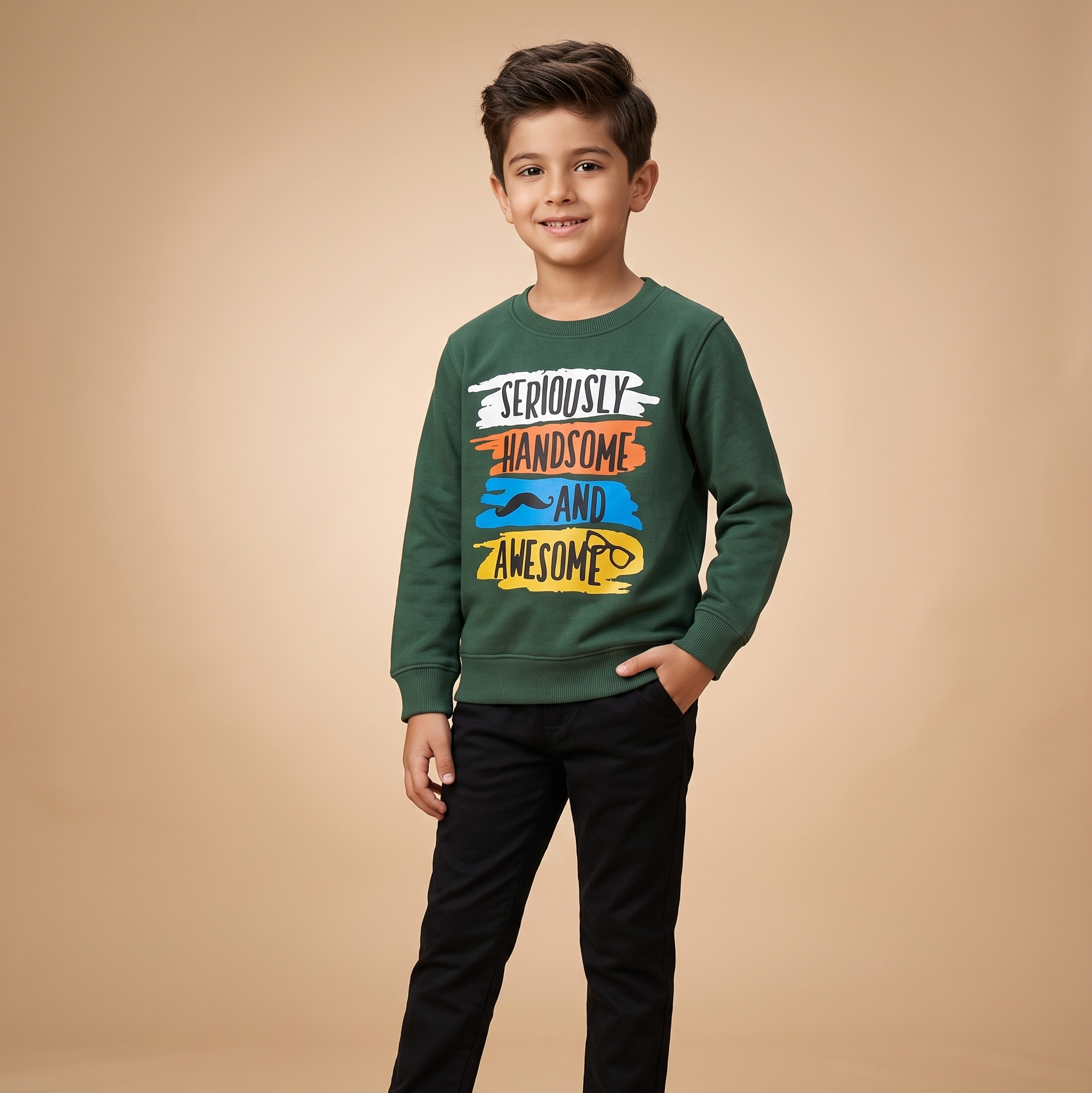 Boys Printed Sweatshirt