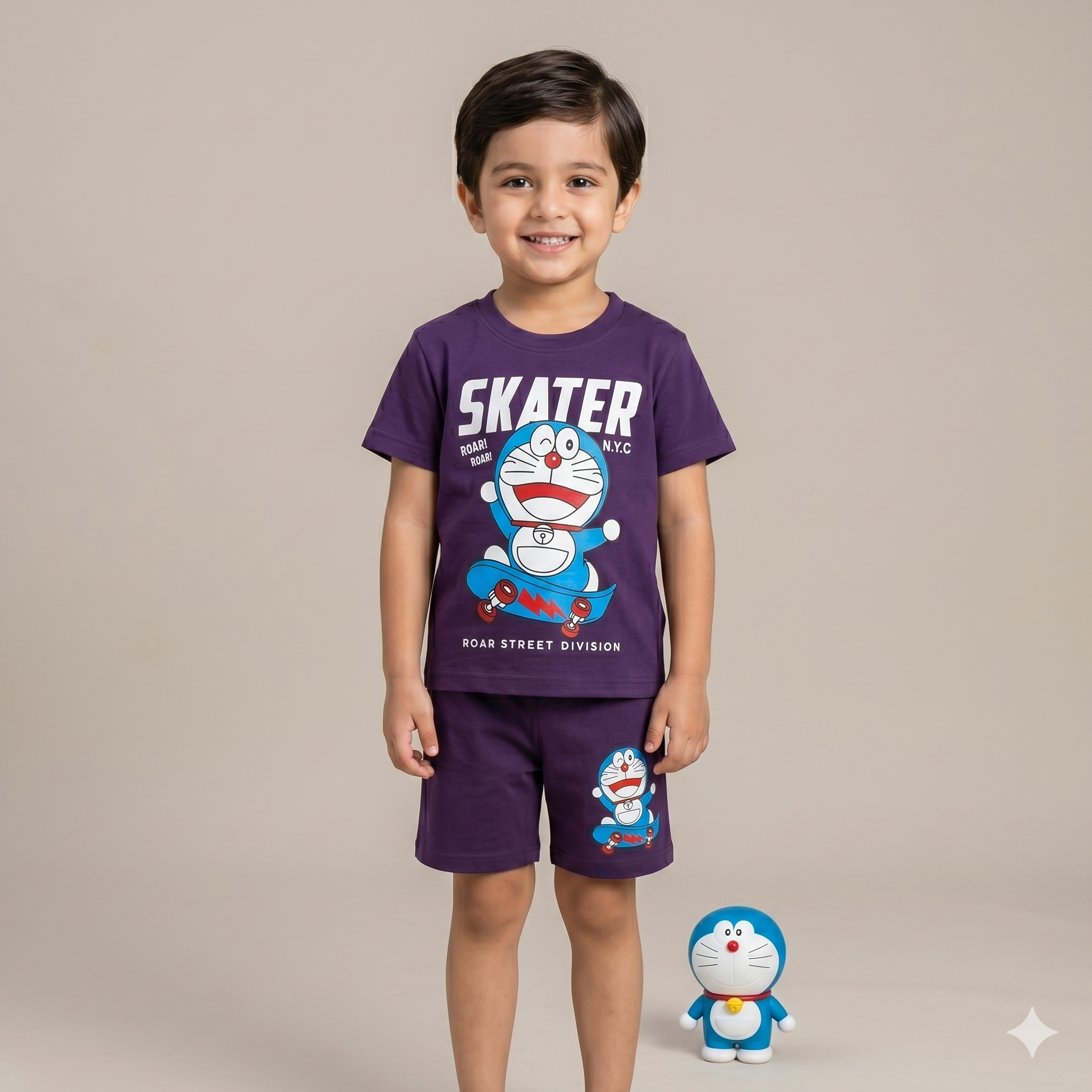 Skater Doremon Neker shirt