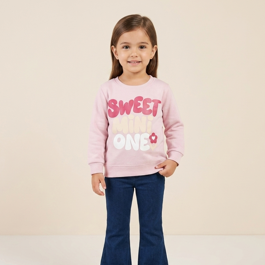 Girl Printed Sweatshirt