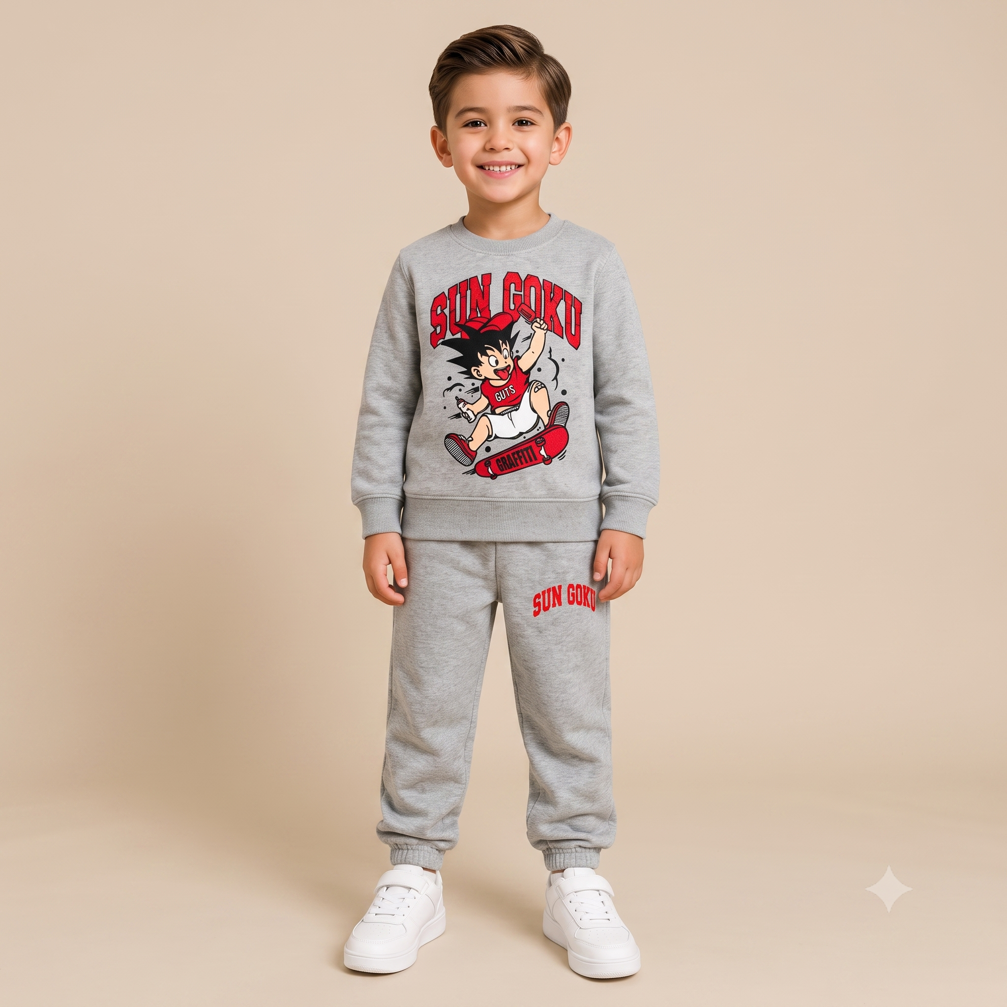 Printed Goku Trouser shirt