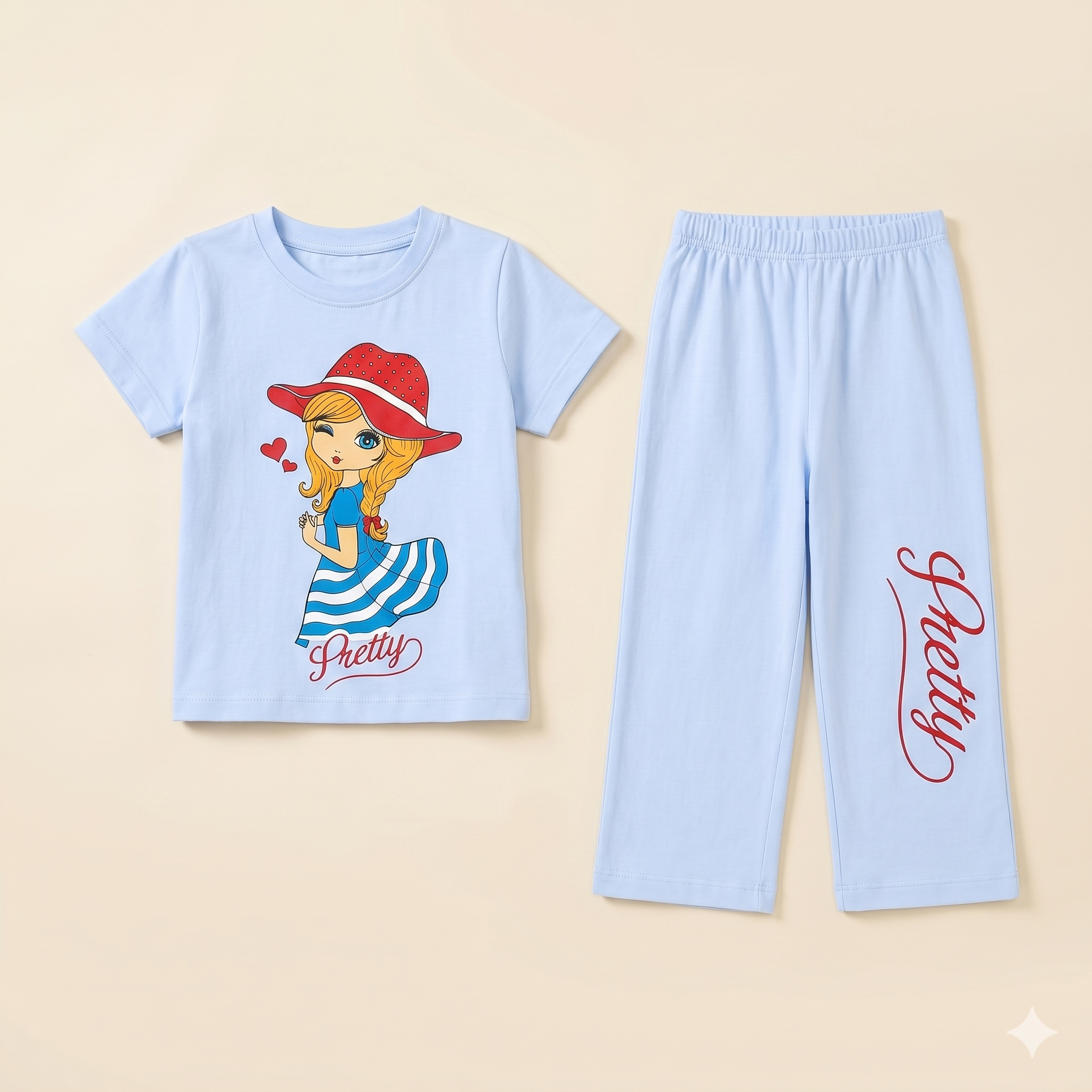 Pretty baby trouser shirt