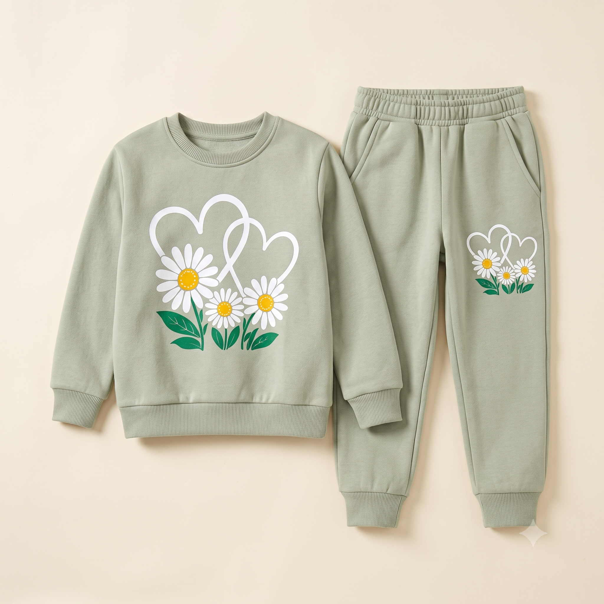 Printed Flowers Trouser Shirt