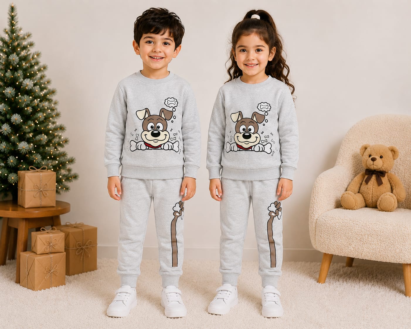 Unisex Cute puppy Track suit
