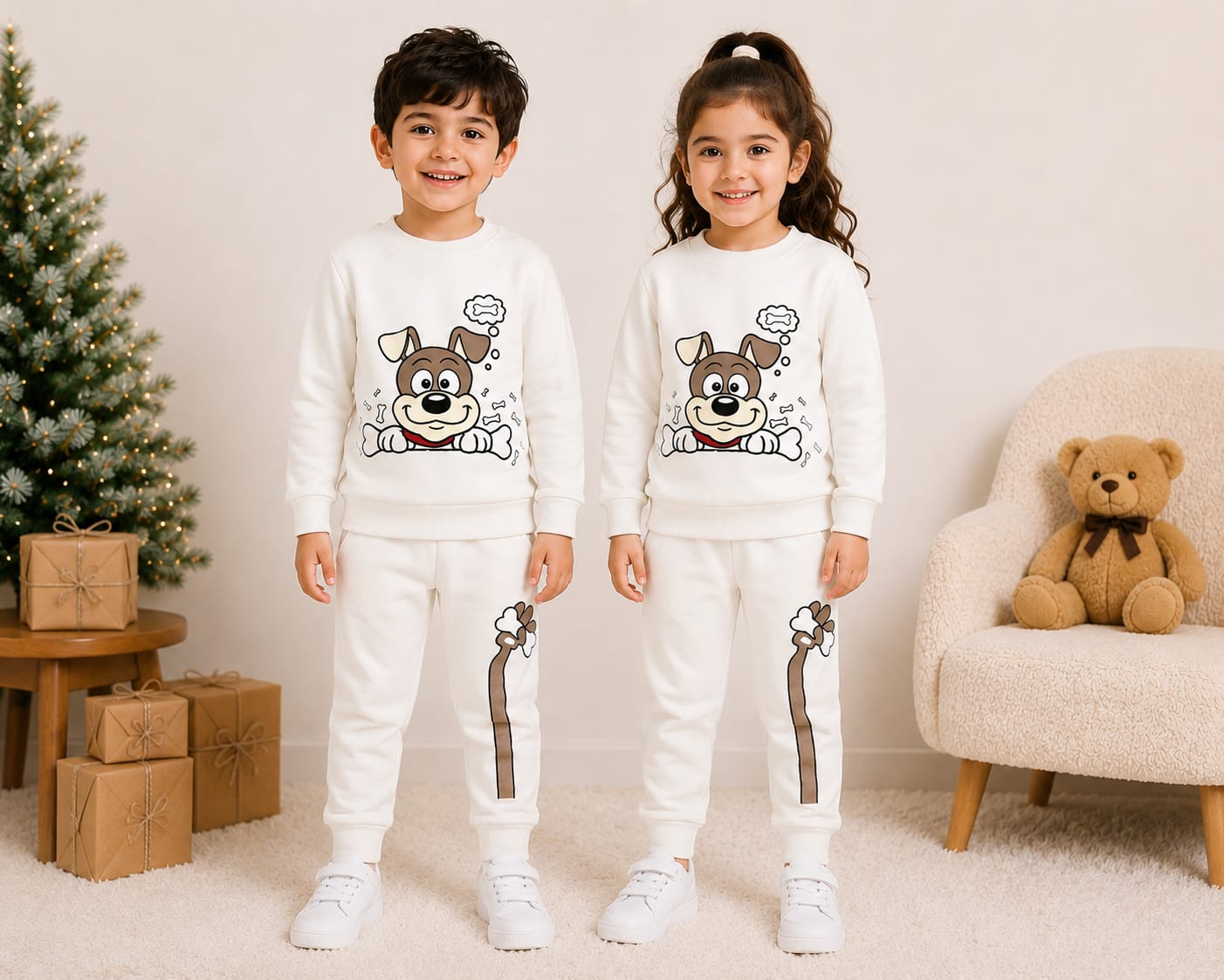 Unisex Cute puppy Track suit